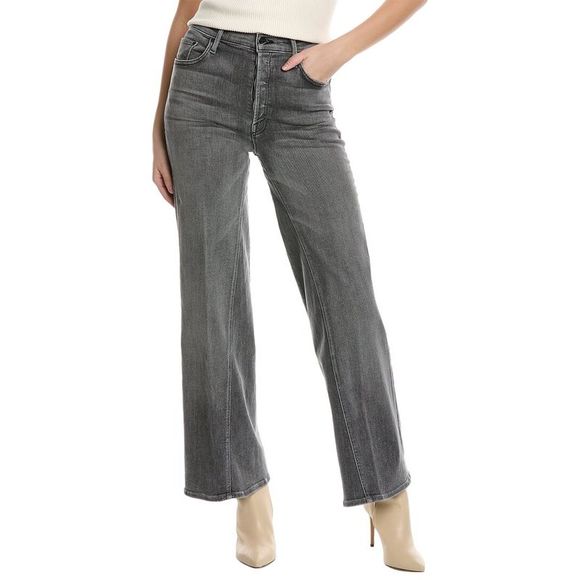 MOTHER Denim - MOTHER Denim The Enchanter Sneak Wrong Train To The Right Place Wide Leg Jean
